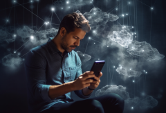 Cloud Communication. Tool: Midjourney